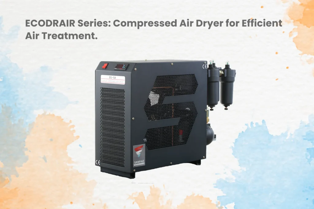 ECODRAIR SERIES COMPRESSED AIR DRYER FOR EFFICIENT AIR TREATMENT